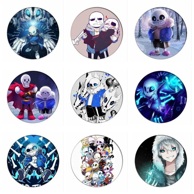 Undertale Sans Значки для косплея Папирус брошь одежда икона коллекция нагрудник