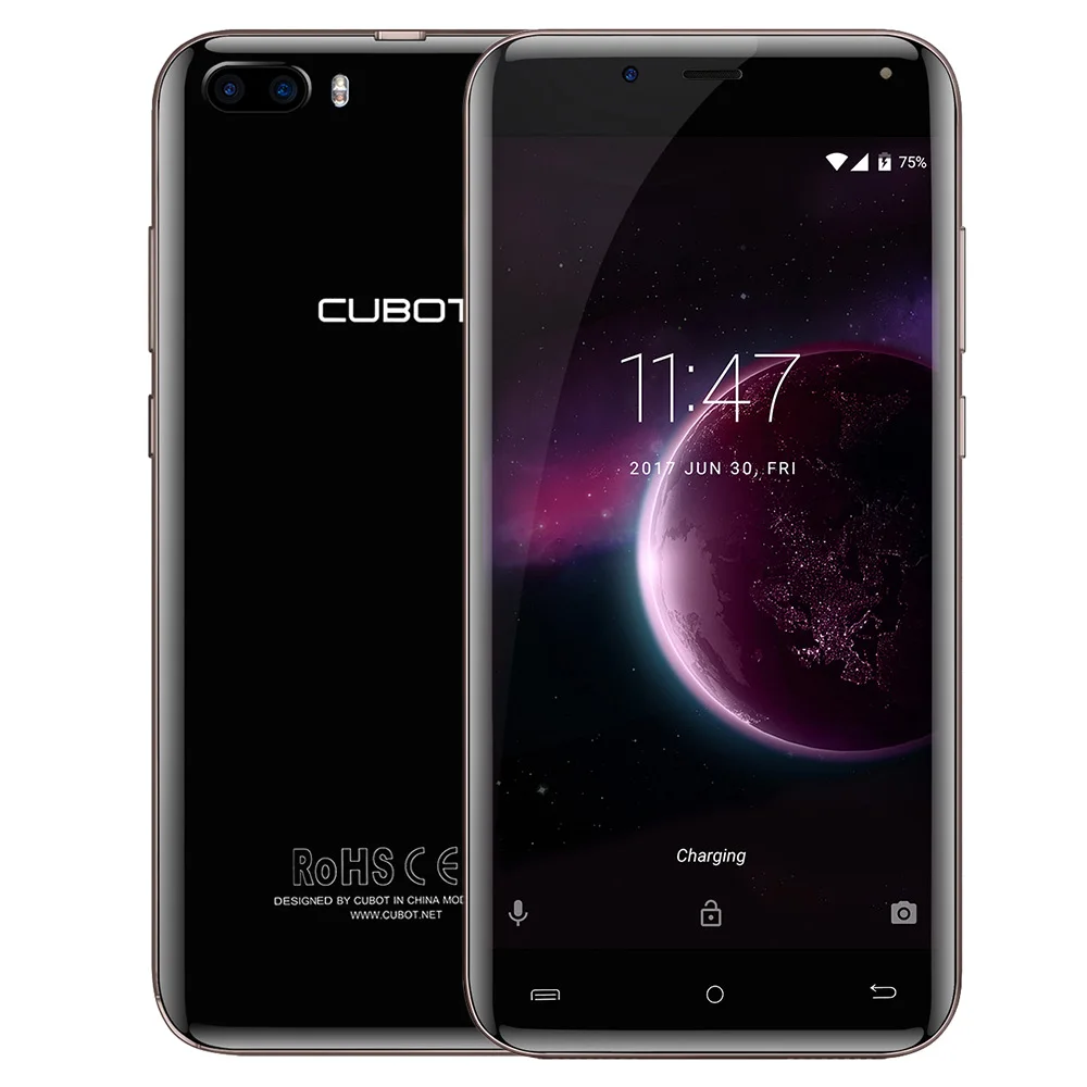 CUBOT Magic смартфон 4G Android 7 0 5 ''ips Экран 13MP mtk6737 четыре ядра 3 ГБ + 16 двойной сзади