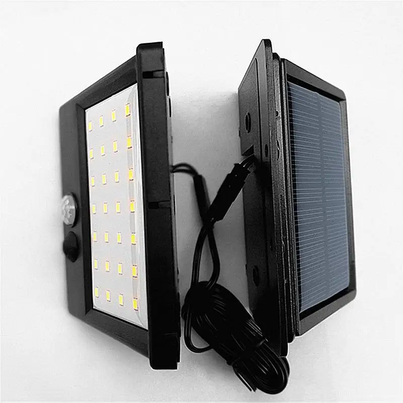 

28 LEDs 220MAH Split Solar Powered Light Bulb PIR Motion Sensor 3 Modes Waterproof Separate Garden Street Night Lamp Wall Light