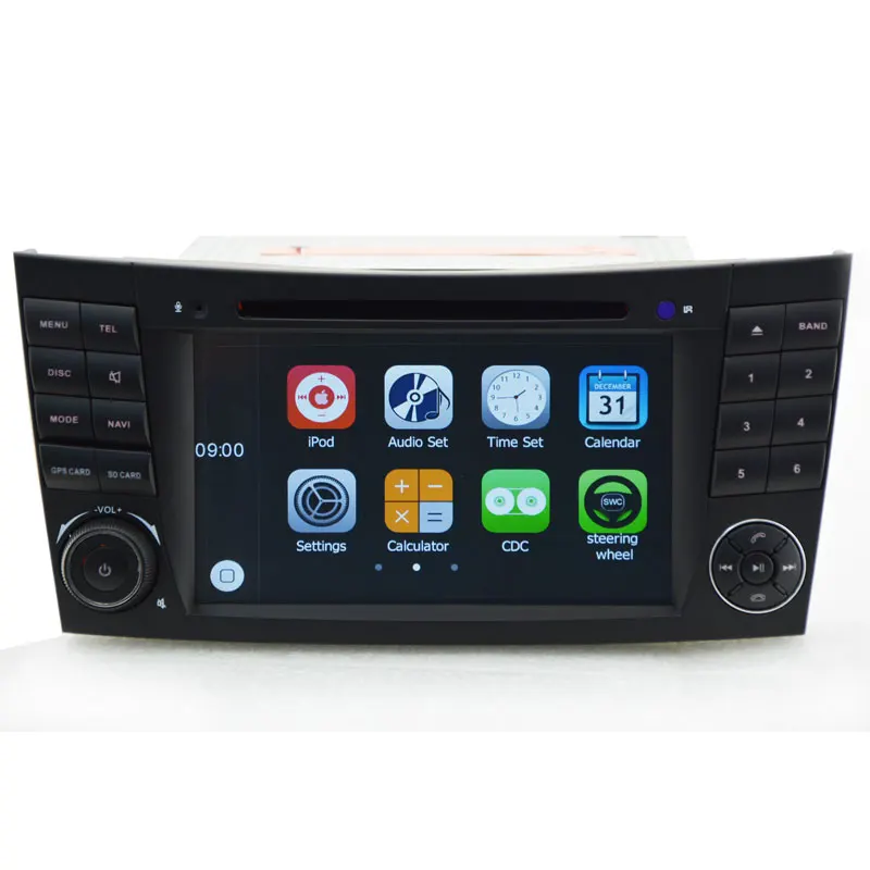 Автомобильный стерео DVD плеер для Mercedes/Benz W211 W219 W463 CLS350 CLS500 CLS55 E200 E220 E240 E270 E280 с GPS