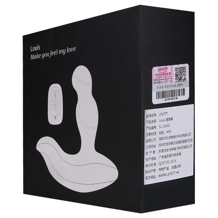 Levett Louis 3 Mode Tickling Male Prostate Massager 360 Degree Rotation Remote Control Anal Butt Plug Vibrator Sex Toys for Men |