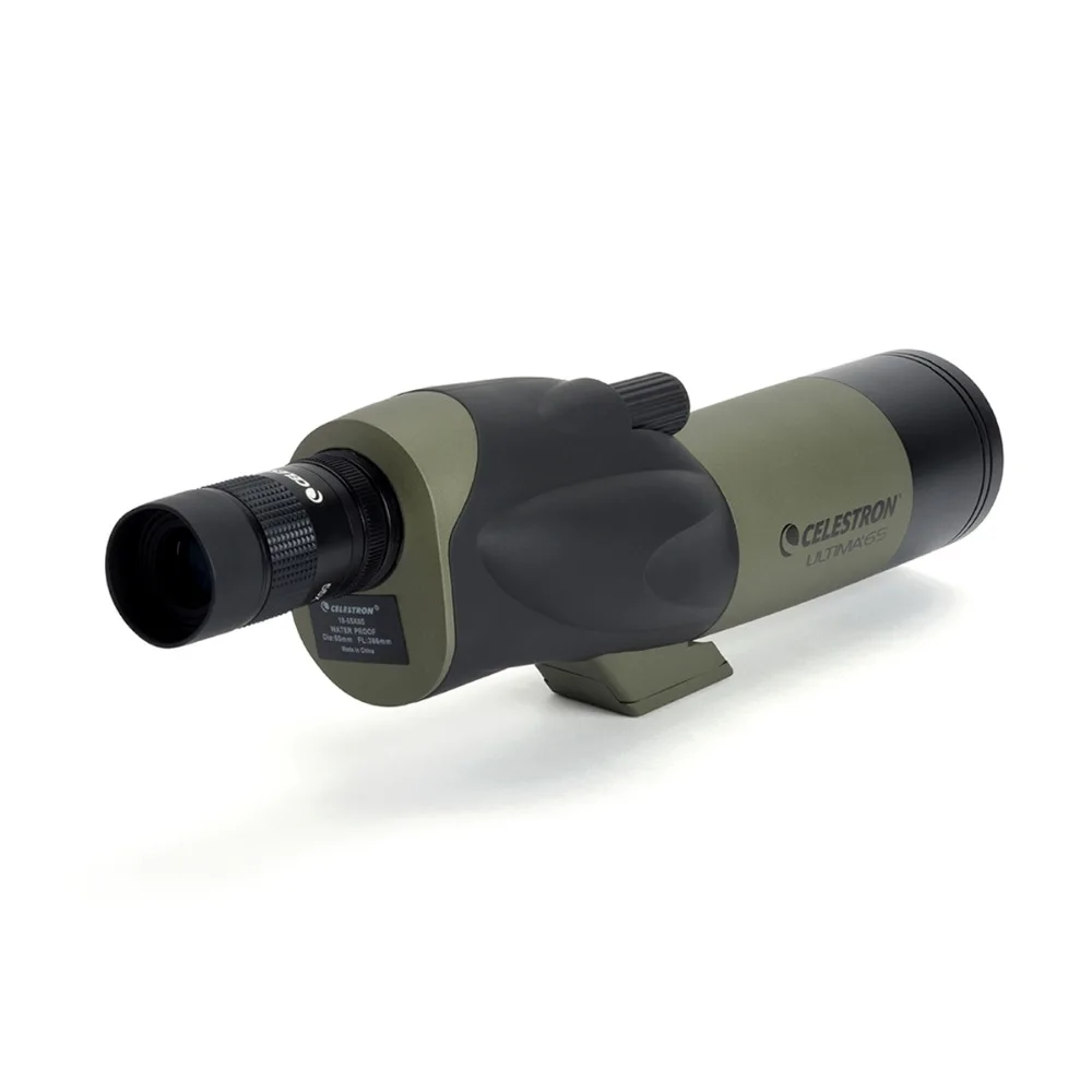 Телескоп Celestron ULTIMA65 прямой рефрактор зум 18x-55x многослойный для наблюдения за