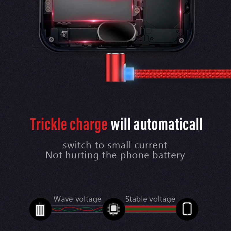 Магнитный кабель Micro USB для iPhone Samsung Type c магнитное зарядное устройство зарядки