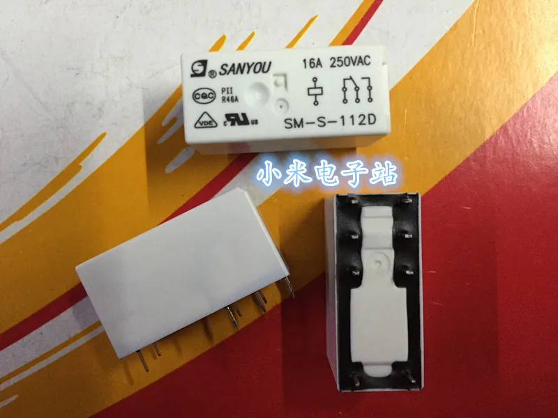 

SM-S-112D 105D 124D три реле Friends 16A 250VAC высота низкая для JQX-115F