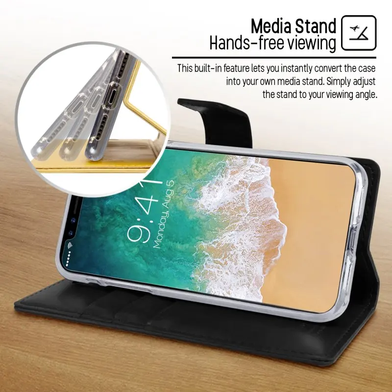 Для iPhone XR 6 1 дюймов Оригинальный Mercury Goospery Blue Moon Diary PU кожаный Магнитный Флип