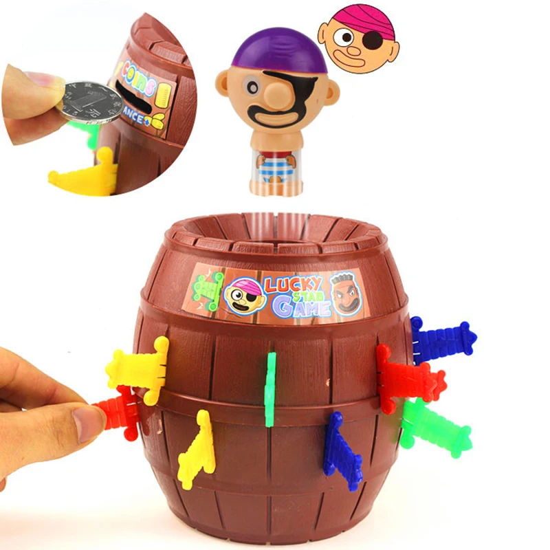 Пиратский бочонок байонет катапульта трапеция розыгрыши забавные игрушки