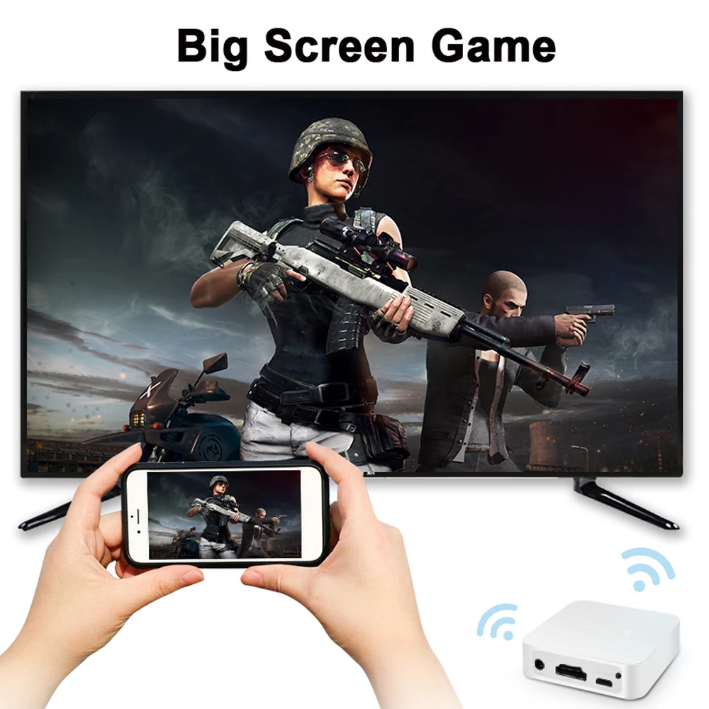 MiraScreen X7 беспроводной WiFi Дисплей приемник ТВ палка 1080P зеркальная коробка Miracast