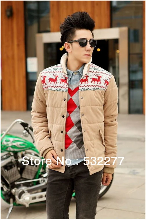 2013 winter hot sale deerlet cotton padded clothes coat thickening jacket lovers coats Korean Parkas Plus size Free shipping|clothes women plus