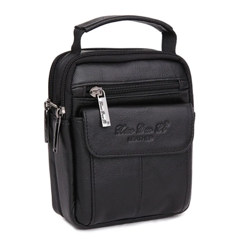 Сумка мессенджер мужская из натуральной воловьей кожи саквояж на плечо через