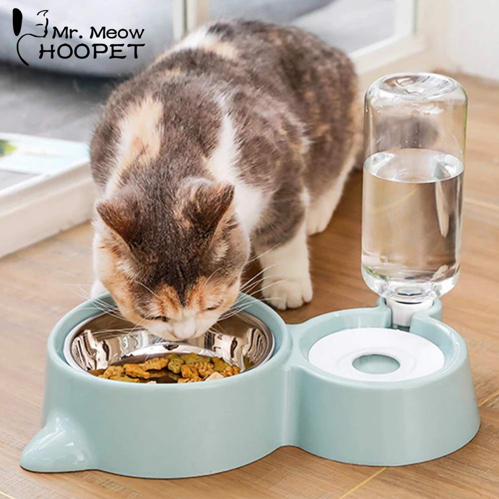 Hoopet кошачья миска бутылочка для подачи воды в Поильник для собак чаша котенка для фонтанчика питьевой воды Еда блюдо чаша для кормления домашних животных Товары