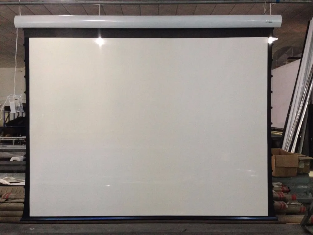 Прямые продажи с китайского завода 106 дюйма 16:9 электроприводом Tab-натянутый экран