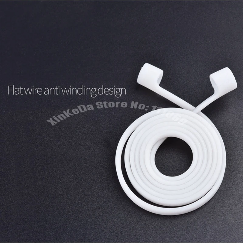 Ремешок Airpods для беспроводных наушников Apple iphone 7 7plus 100 шт. Bluetooth наушники мягкий