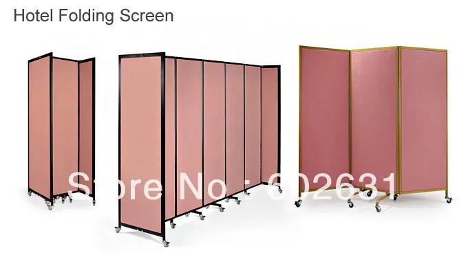 Сверхпрочный металлический материал мягкая перегородка для отеля экран | Мебель
