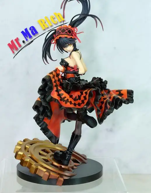 Аниме Дата живой кошмар Куруми токисаки 28 см ПВХ фигурка игрушка|figurines toys|kurumi
