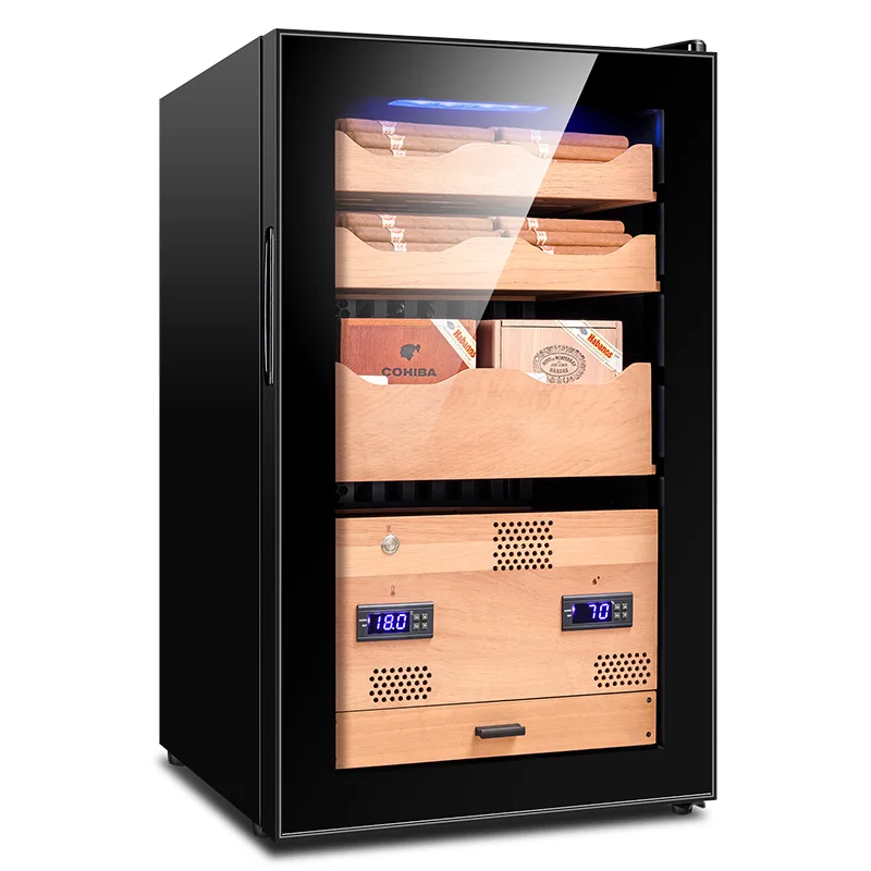 FUKE шкаф для сигар humidor светодиодный светильник кулер Humidor охладитель FK
