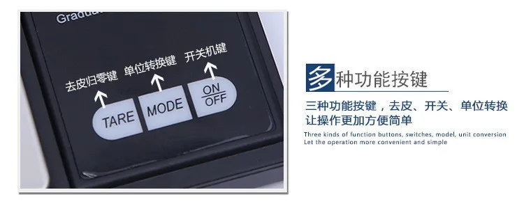 1Pcs Digital Scale 100/200/300/500/1000g 0.01/0.1g Precise LCD Display Pocket Scale Gram Weight for Kitchen Jewelry Drug