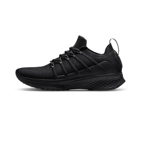 Black EUR43 Xiaomi Mijia smart Sneaker спортивные 2 Uni-Mould Techinique новая система блокировки Fishbone эластичный вязаный вамп для мужчин - Цвет: Black EUR43