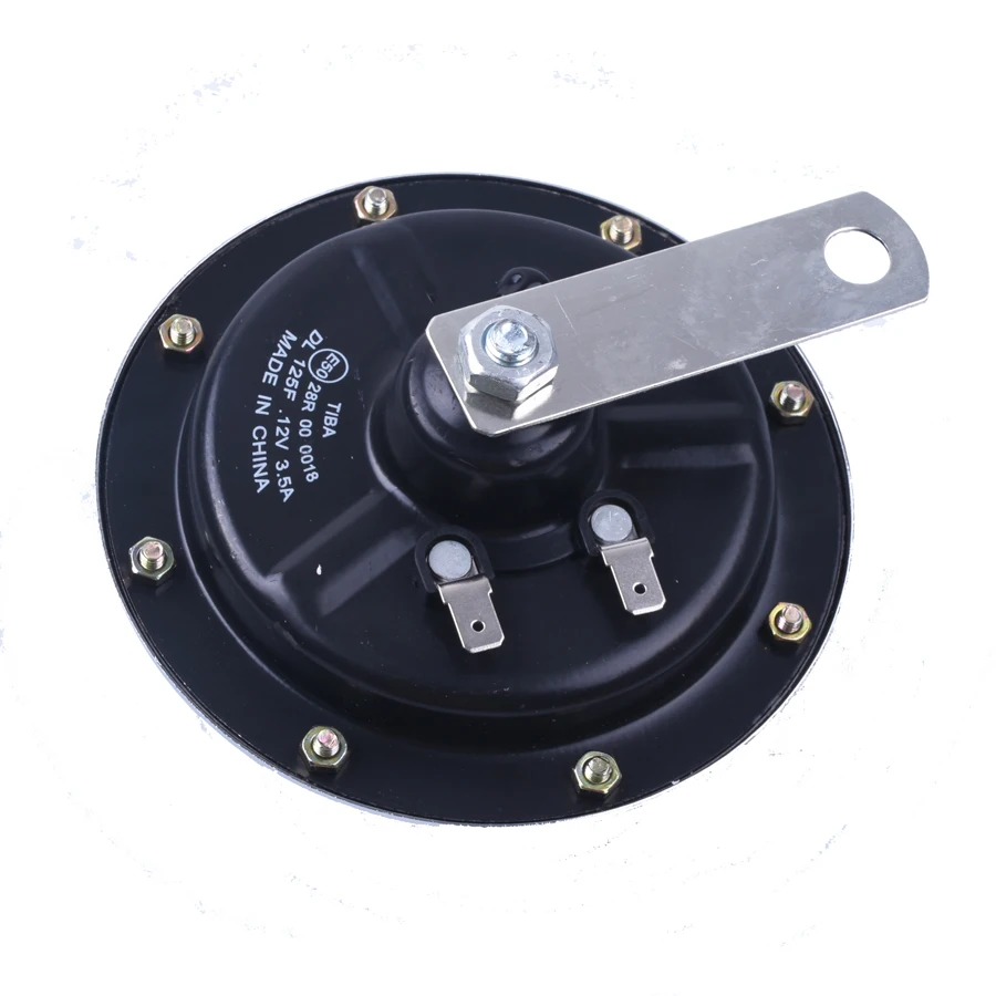 125 мм Электрический воздушный гудок 12 В громкий хромированный алюминиевый для