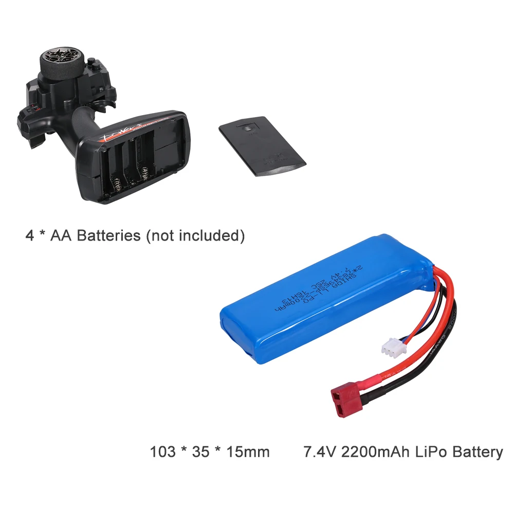 Wltoys пульт дистанционного управления альпинистский Автомобиль SUV 10428-B2 1:10 2,4G 4WD Электронный Рок Гусеничный внедорожный Багги пустыня Baja RC автомобили RTR