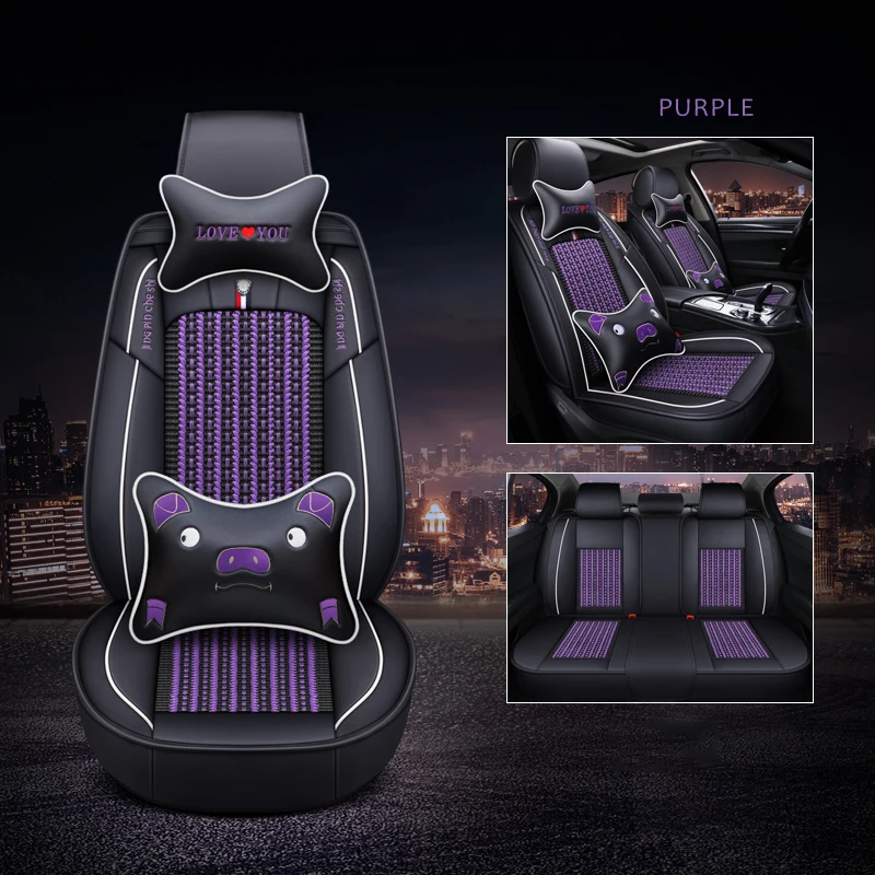 

WLMWL Universal Leather Car seat cover for Lifan all model 320 330 520 X60 X50 720 620EV 630 620 820 530 car styling
