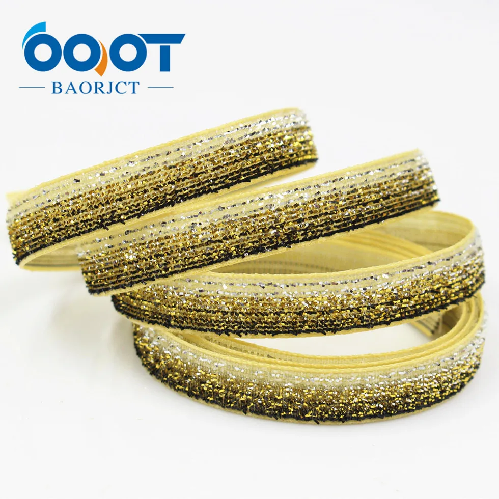 OOOT BAORJCT 3/8 'ཆ мм однотонная зеленая лента с луком сделай сам головной убор