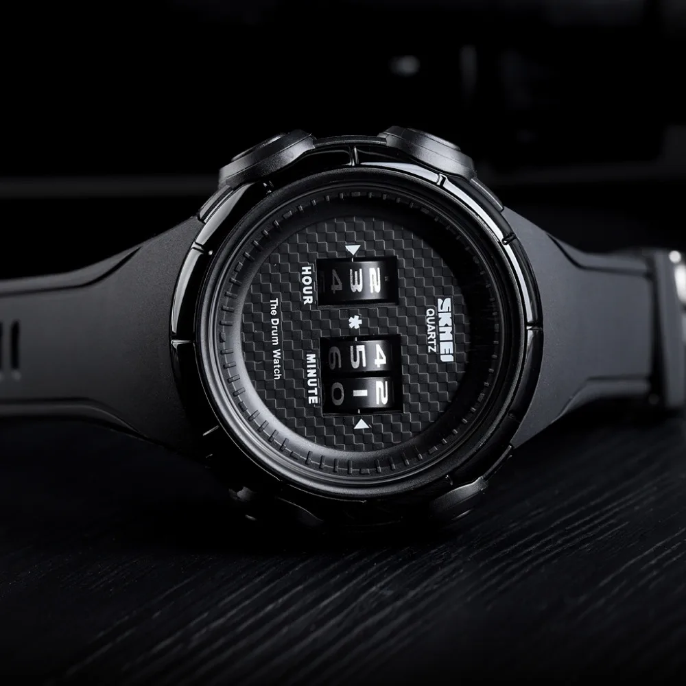 Часы наручные SKMEI Мужские кварцевые в стиле милитари брендовые аналоговые модные