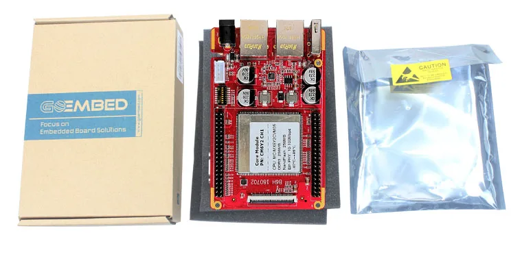 eMMC iMX6ULL development board i.MX6UL core board industrial computer IOT gateway Dual ethernet embedded Linux board Cortex-A7