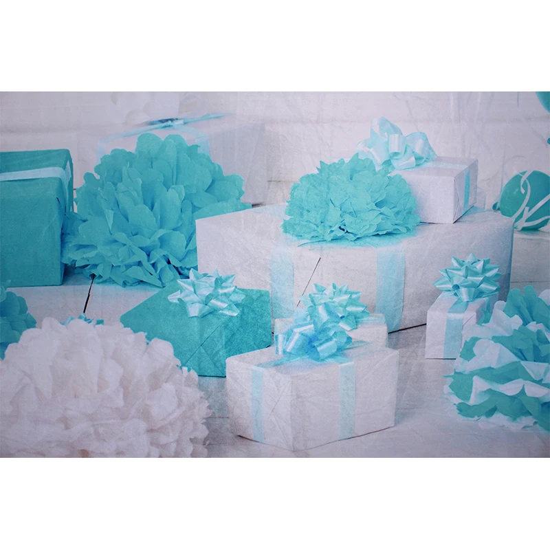 Kate Bithday Фоны синий шар фон новорожденных партия Photo Booth для Для детей Детские