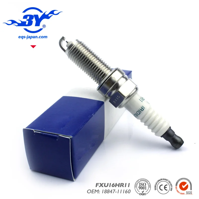Набор (4) FXU16HR11 18847-11160 двойной Иридиевый свечи зажигания заменяет для hyundai Sonata YF (2011