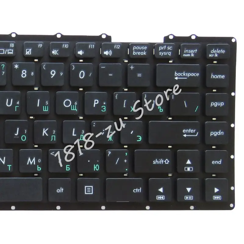 YALUZU Русская клавиатура для ASUS X401K X401E X401U X401 X401A RU черный MP-11L93SU-920W AEXJ1701010 0KNB0-4105RU00 клавиатура черный