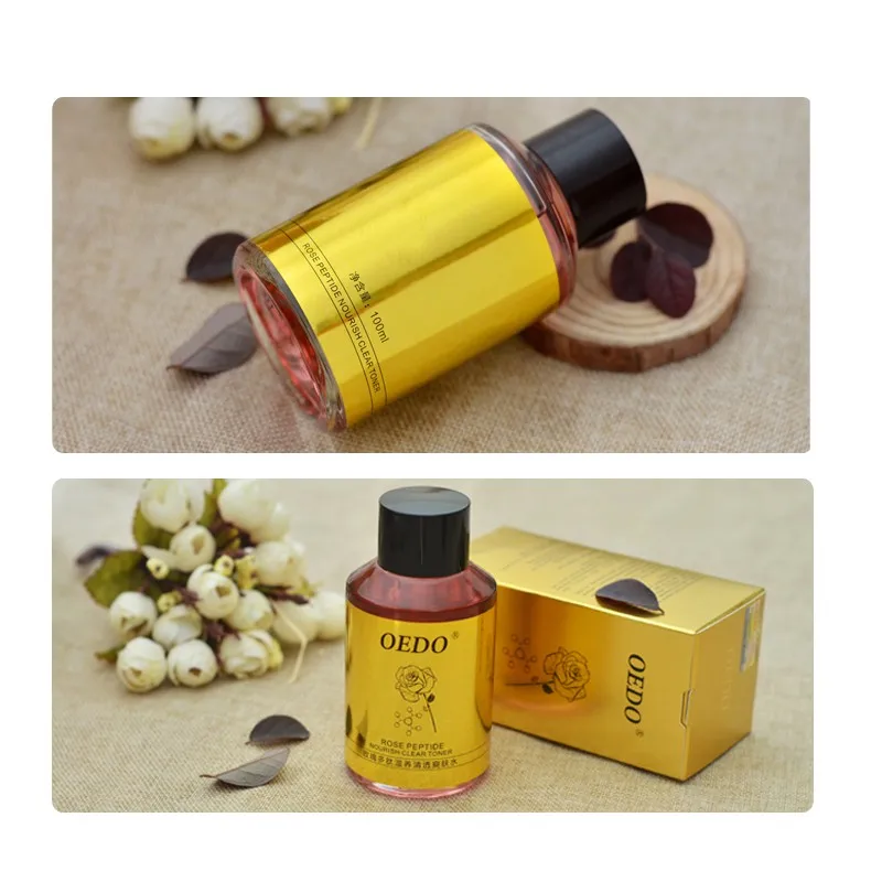 Стойкая розовая полипептидная питательная кожа яркая фотография тонизирующий