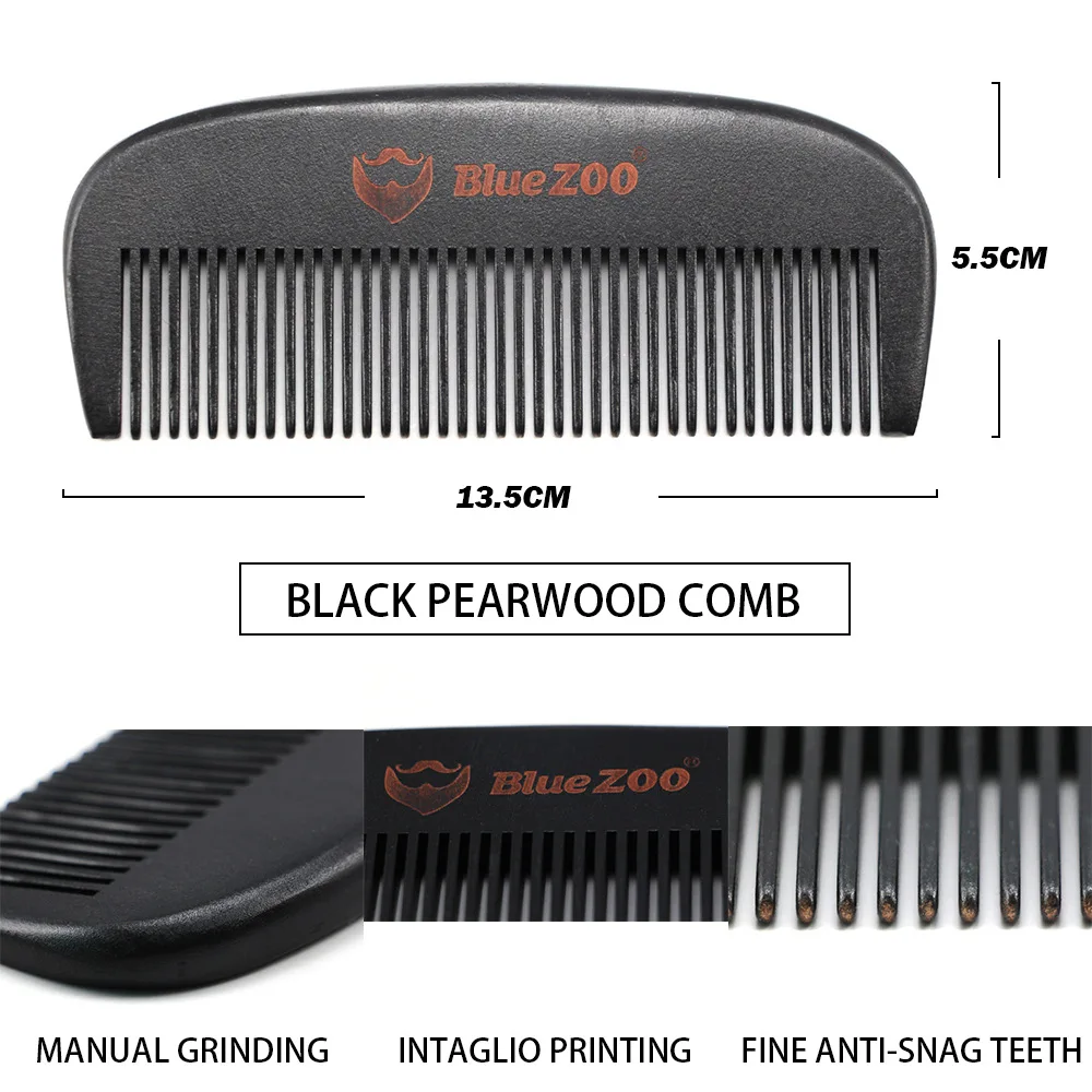 Голубой зоопарк карманная натуральная древесина груша распылитель черная