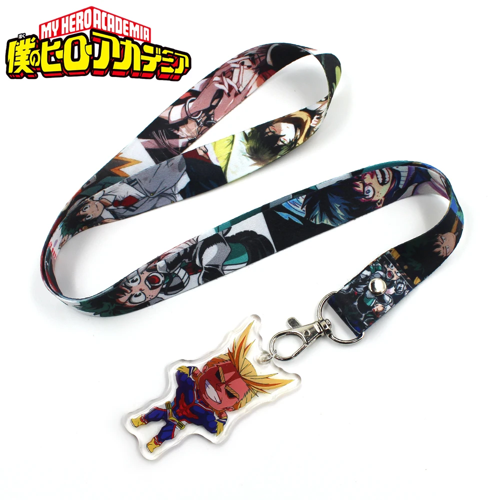 Веревка для телефона с изображением героев мультфильма Мой герой Izuku Midoriya All Might