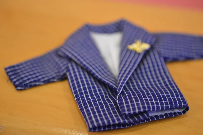 Obitsu11 OB11 retro dad suit jacket suitable for 1/12 size doll GSC accessories clothes coat | Игрушки и хобби