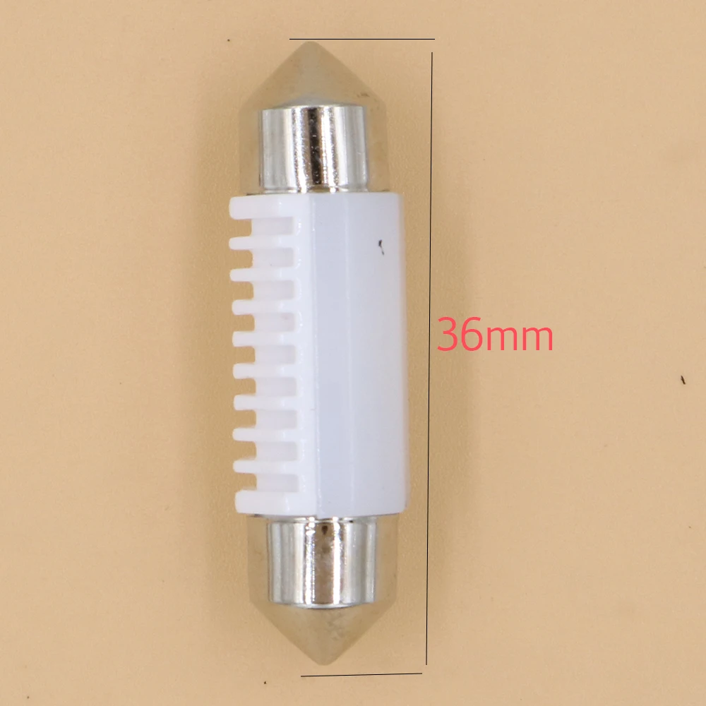 YSY 10x C5W led C10W лампа для салона автомобиля гирлянда 31 мм 36 39 41 SMD 3030 COB чтения 9 V/30 V 8000K