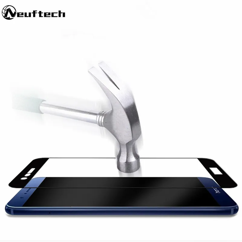 Сплошная полноэкранная закаленная Защитная стеклянная пленка для huawei Honor 10 9 Lite