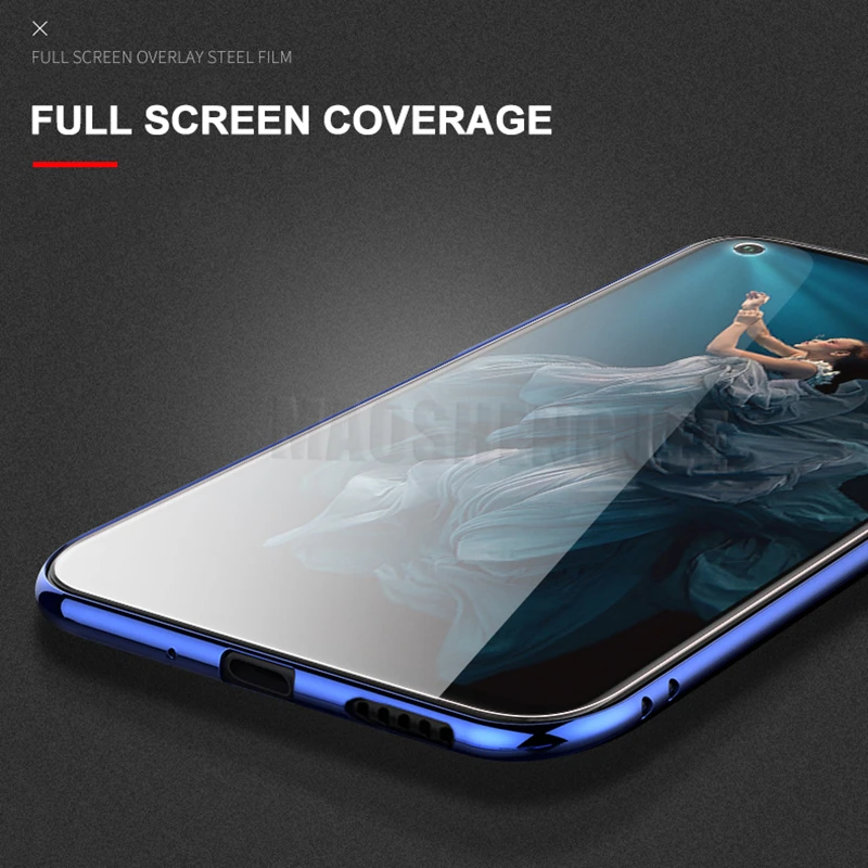 2 шт./лот закаленное стекло для Huawei Honor 20 Pro защита экрана 9H от синего света