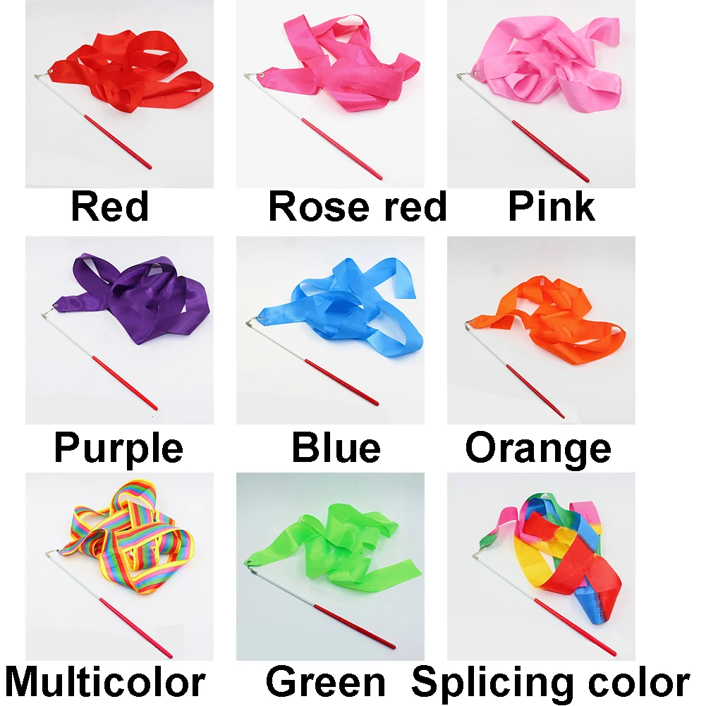 Горячая Распродажа 4 м гимнастическая ленточная штанга для гимнастики