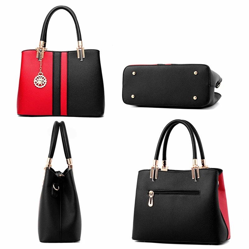 Alandtus Women Patchwork Handbags Crossbody Bags For 2019 Ladies Messenger Makeup Bag Sac A Main Mochila Mujer | Багаж и сумки