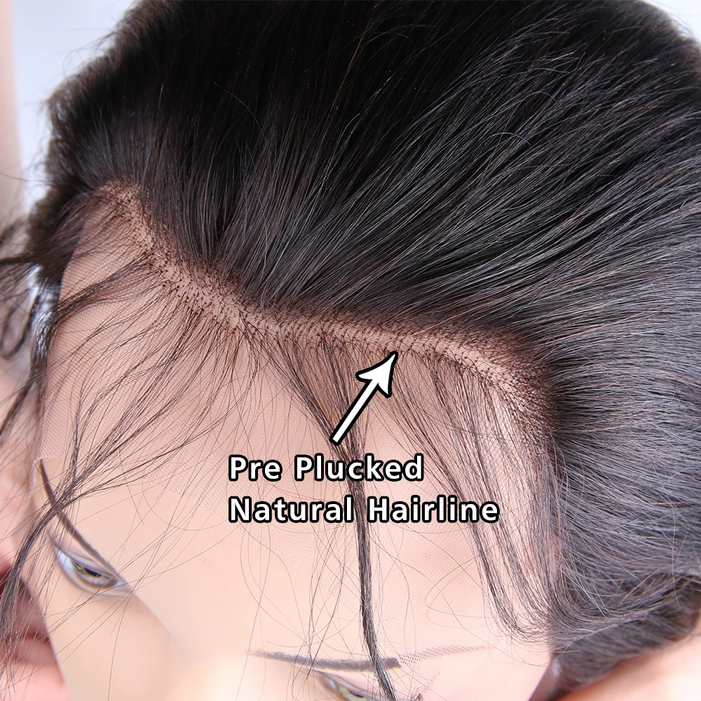 Плющ Дорогой 360 Кружева Фронтальная Перуанский Объемная Волна Предварительно