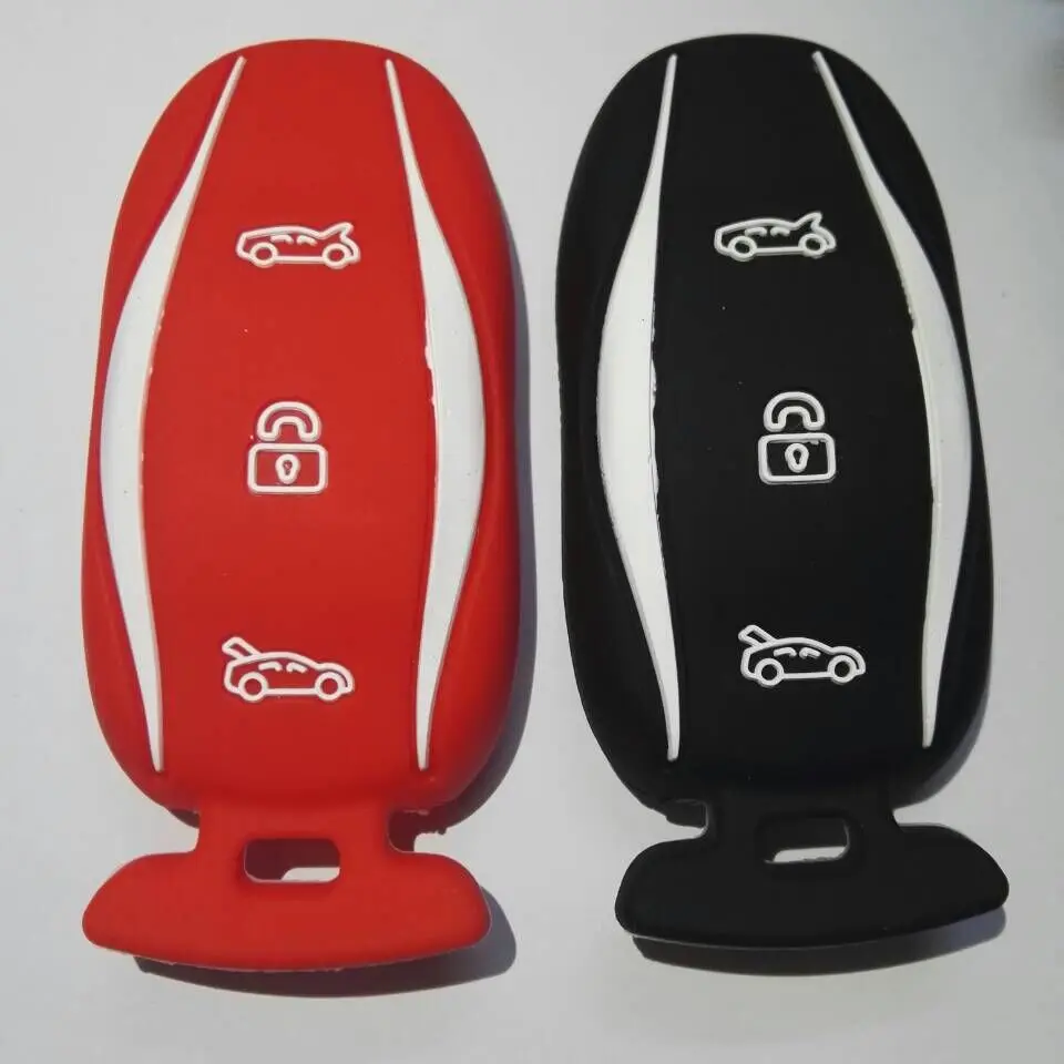 Защитный Карманный чехол для ключа Tesla Model S пульта дистанционного управления