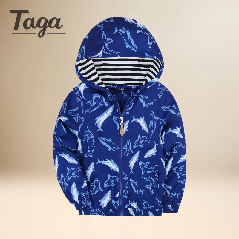 TAGA/2018 Новая модная куртка для мальчиков с длинным рукавом Повседневное