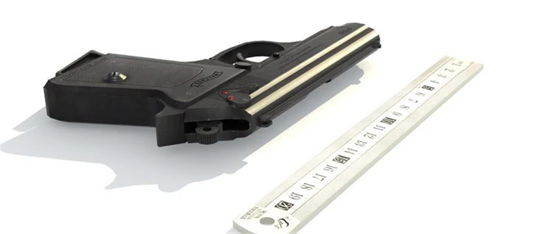 1:1 007 Walther P99 пистолет 3D бумажные Пазлы Модель оружие ручной работы Военная сборка