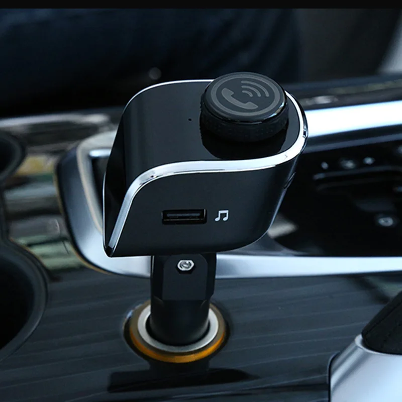 Автомобильный fm-передатчик автомобильный Bluetooth Mp3 передатчик Hands-free вызов fm-карта музыкальный плеер USB Автомобильное зарядное устройство Поддержка U диск/TF карта