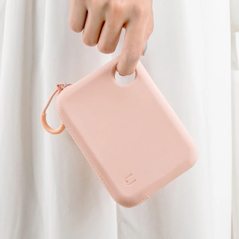 Xiaomi Youpin силиконовая Портативная сумка для хранения s-кабель линейная карта