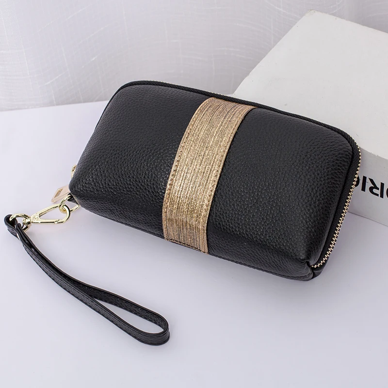 Женская сумка BAQI маленькая модные женские кошельки из натуральной коровьей кожи