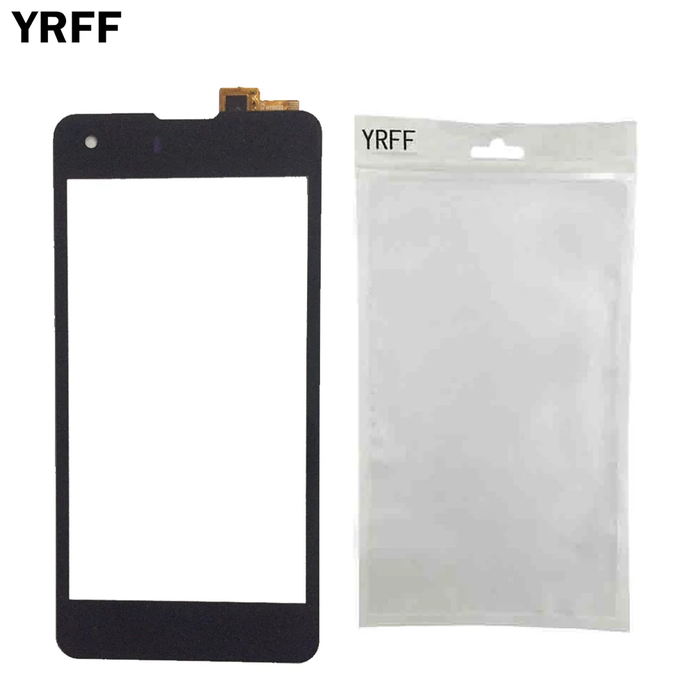 4.7'' Mobile TouchScreen For Highscreen Omega Prime S Touch Screen Front Glass Digitizer Panel Lens Sensor Tools+Protecotr Film