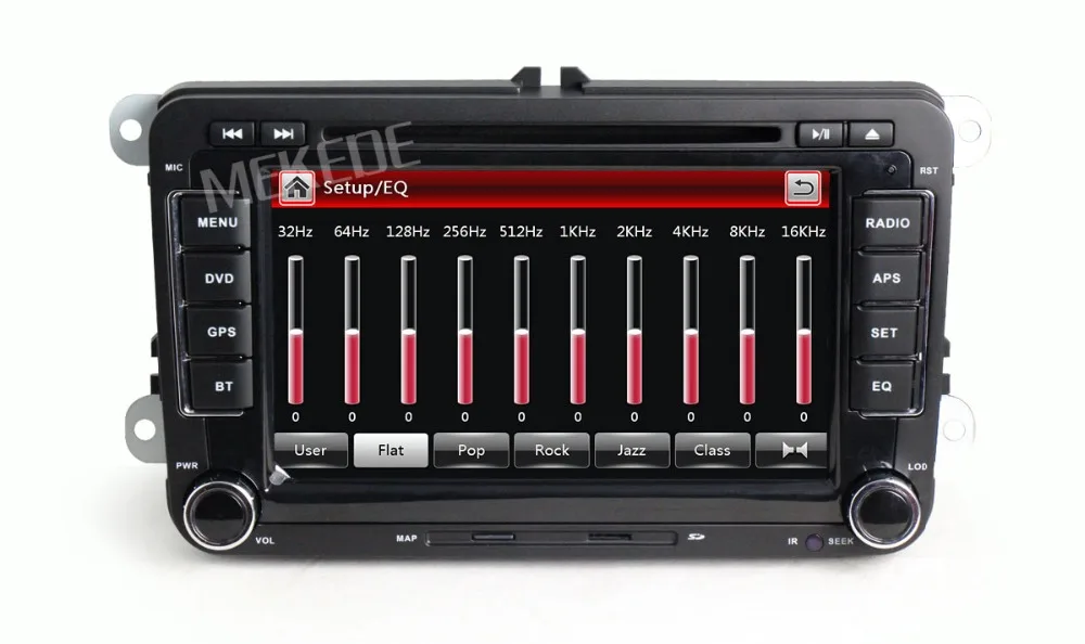 Европейский duty free! 7 дюймов 2din автомобильный Gps dvd-плеер для VW Skoda Octavia/Fabia/Rapid/Yeti/Superb/сиденье с красочными кнопками