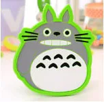 Новый силиконовый мультфильм Kawaii Totoro Hello Kitty Baymax нескользящий коврик для