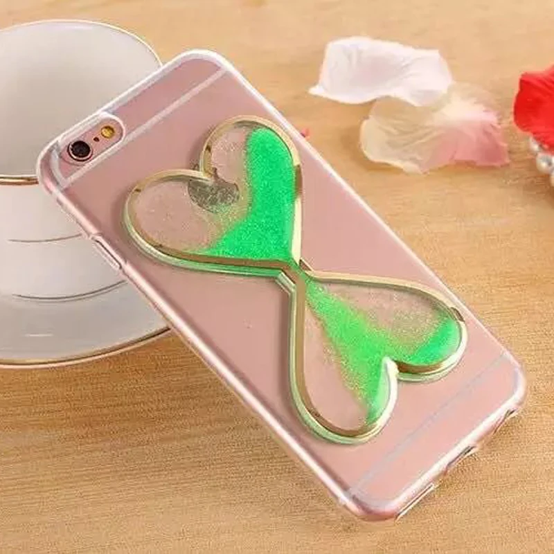 YRFF чехол с песочными часами для iPhone 5 мягкий из искусственной кожи iphone 6 6S Plus 7 8 plus X